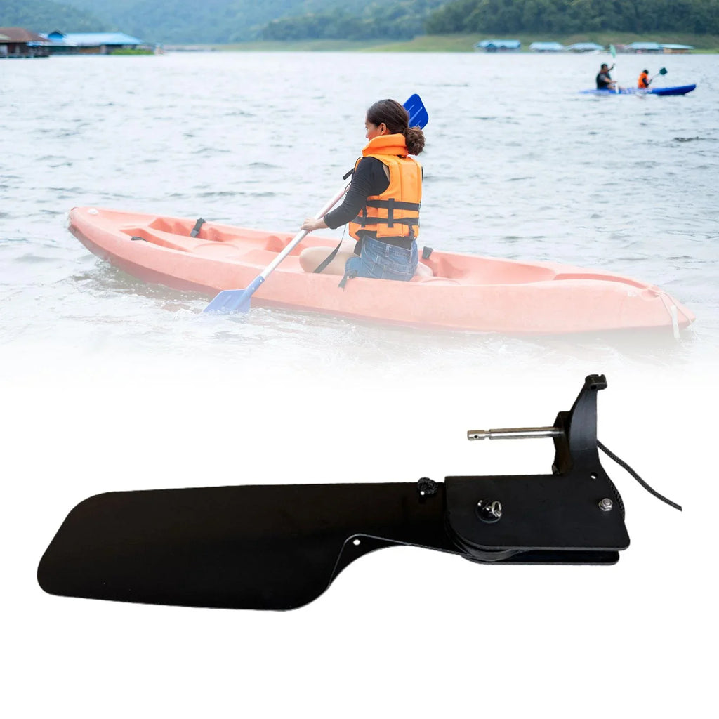 funtasica Kayak Rudder Canoeing Accessory Ship Supplies, Universal, Fishing Canoe Craft Rudder Watercraft Rudder for Fishing Craft