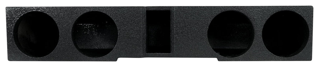 Rockville REC120 Quad 8" Ported Bedlined Sub Box For 2007- CURRENT GM Crew Cab