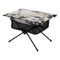 Blooming Jasmine Flowers Camping Foldable Portable Table Beach Table with Storage Bag Compact Picnic Table for Outdoor Hiking Fishing BBQ