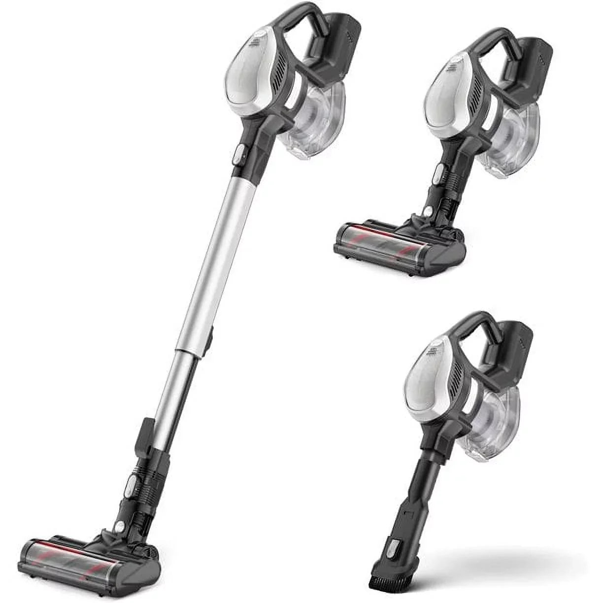 MOOSOO Cordless Vacuum 4-in-1 Lightweight Stick Vacuum Cleaner