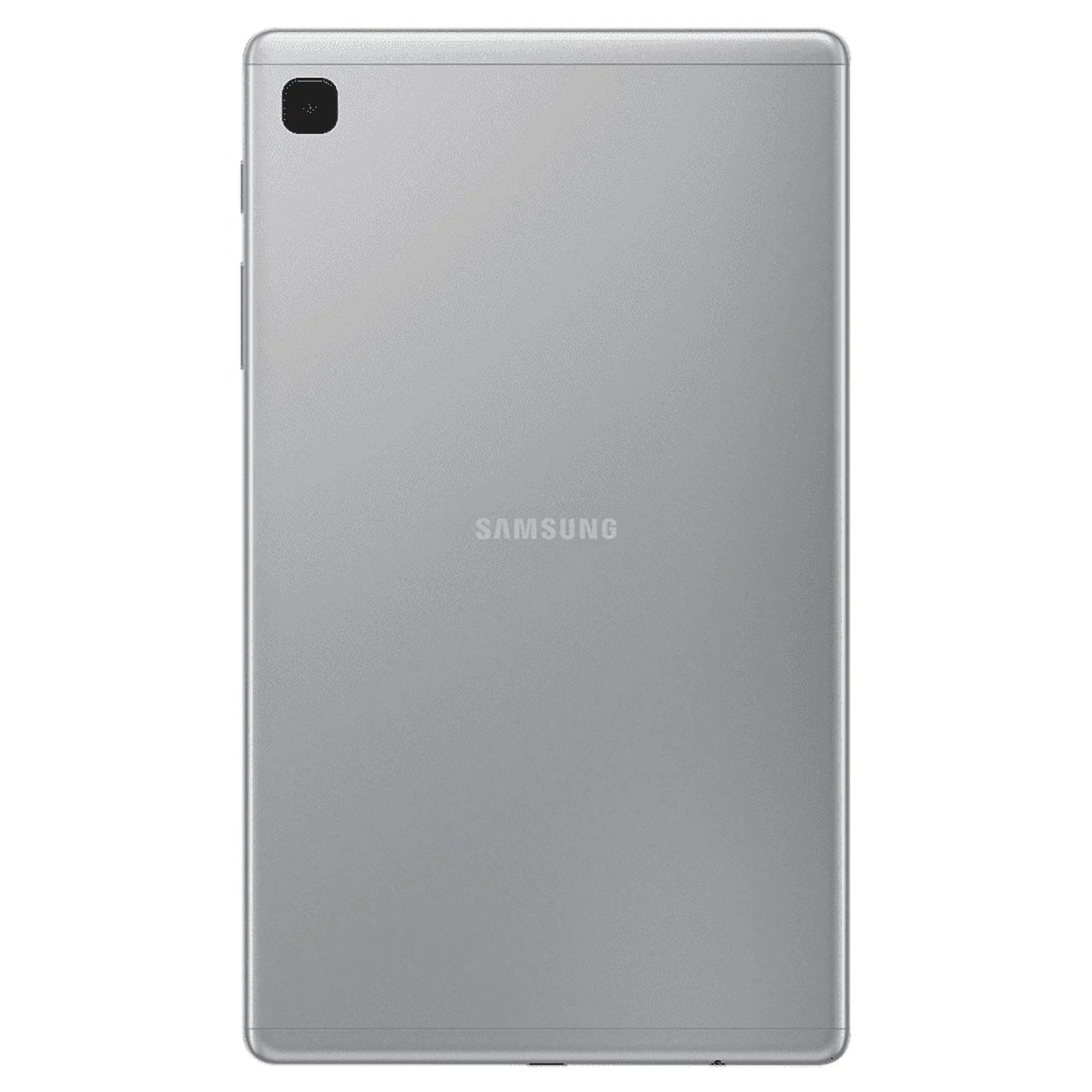 Samsung Galaxy Tab A7 Lite 8.7-inch (1340x800) WiFi Tablet Bundle, Octa-Core Mediatek MT8768T Processor, 3GB RAM, 32GB Storage, Android Q, Silver + Mazepoly Accessories