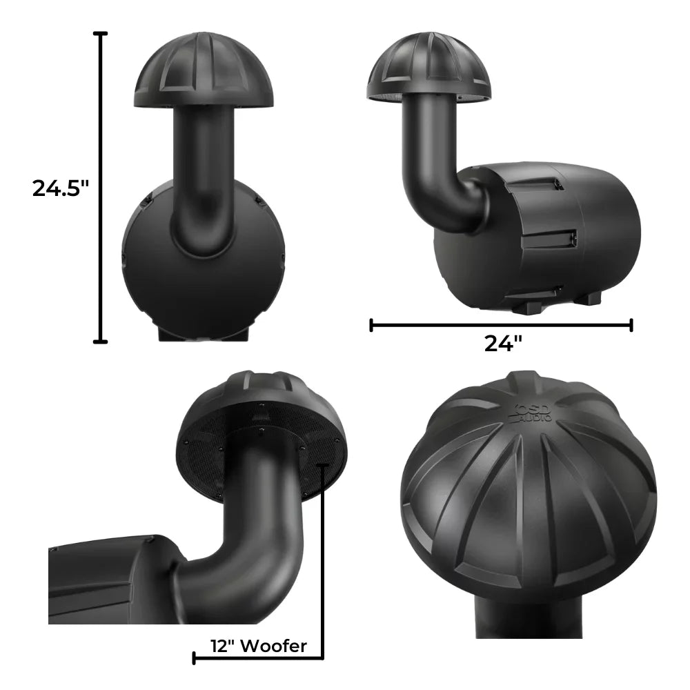 OSD XSUB12 12" In-Ground Subwoofer 500W Outdoor Burial Rated XSUB12