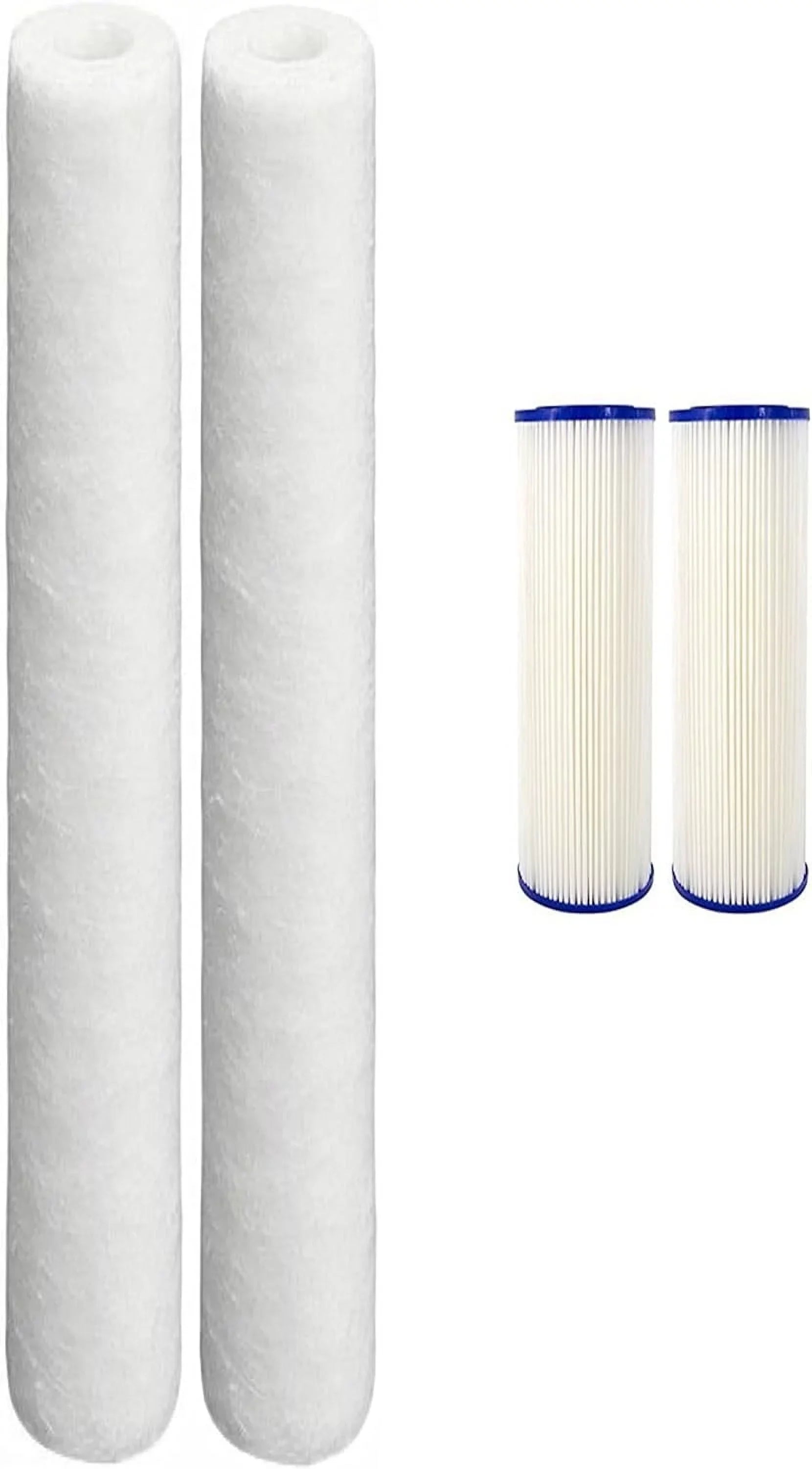 Fitting With EQ-304-20 And EQ-PFC.35 Whole House Water Filters Pre Filters And Sub Micron Post Filters (4)