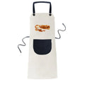 Australia Sydney Opera House and Bridge Apron Adjustable Bib Cotton Linen BBQ Kitchen Pocket Pinafore