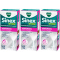 3 Pack Vicks Sinex Severe Moisturizing Aloe Ultra Fine Mist, 0.5 Ounces Each