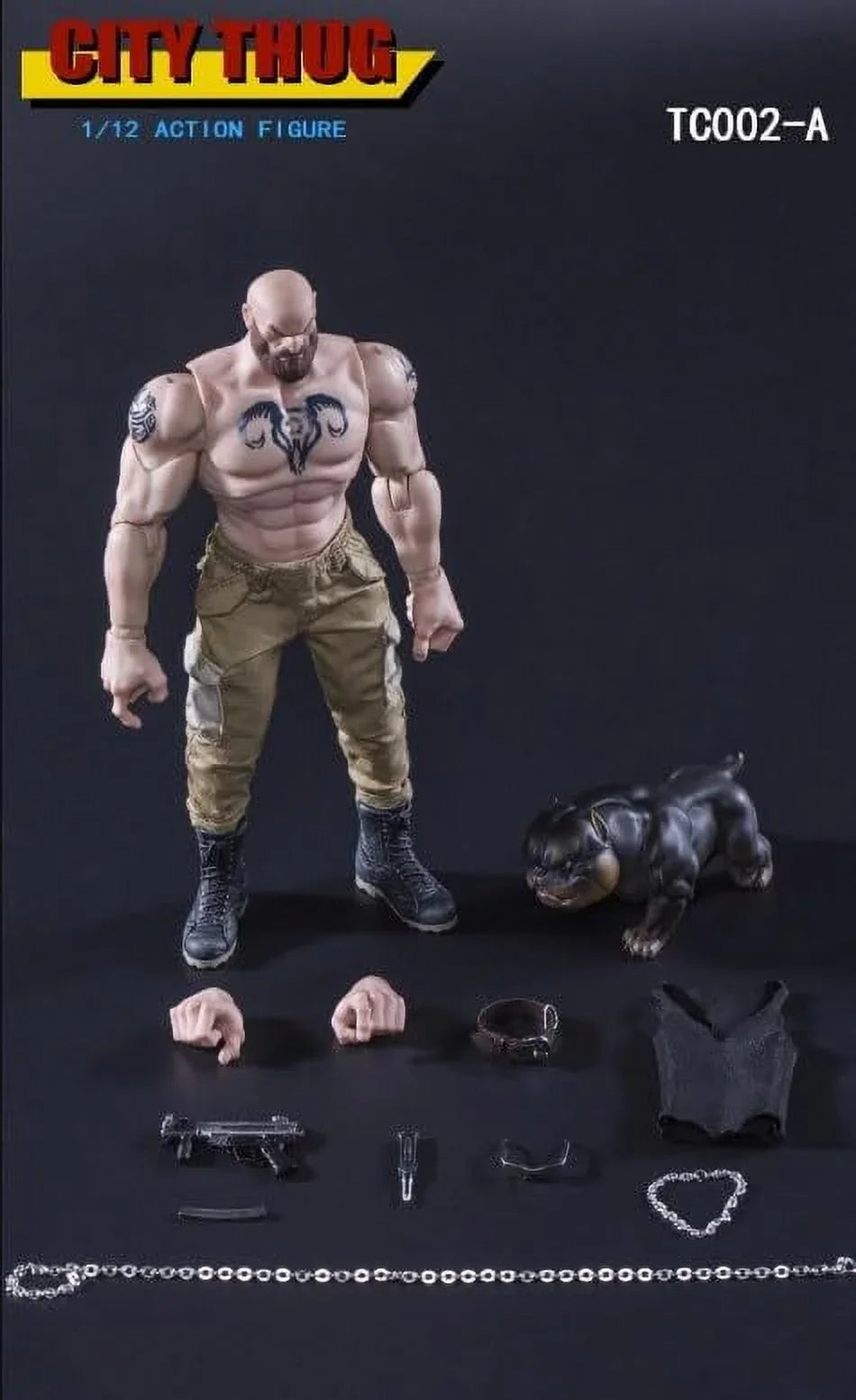 Takethat x CF Crazy Figure TC002A 1/12 scale City Thug 6 inch male action figure