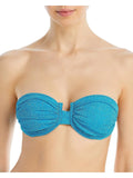 Baobab Womens Gioia Top Metallic Polyester Bikini Swim top