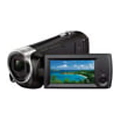 Sony HD Handycam Camcorder (Black) with 32GB microSD Card and Accessory Bundle