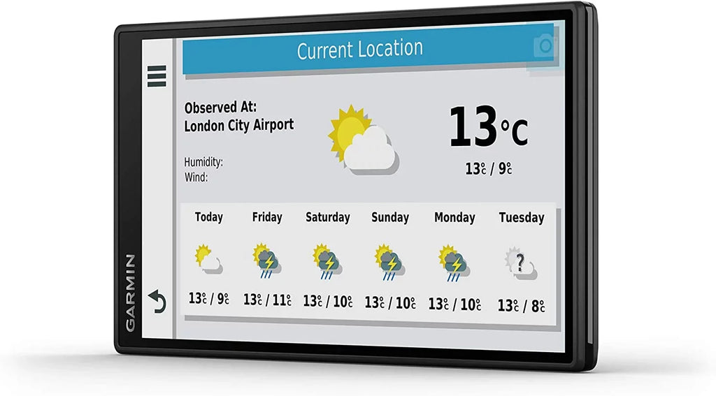 Garmin DriveSmart 55 Mt-D 5.5 inch Sat Nav with Edge to Edge Display, Map Updates for UK, Ireland and Full Europe, Digital Traffic, Bluetooth Hands-Free Calling, Voice Commands and Smart Features
