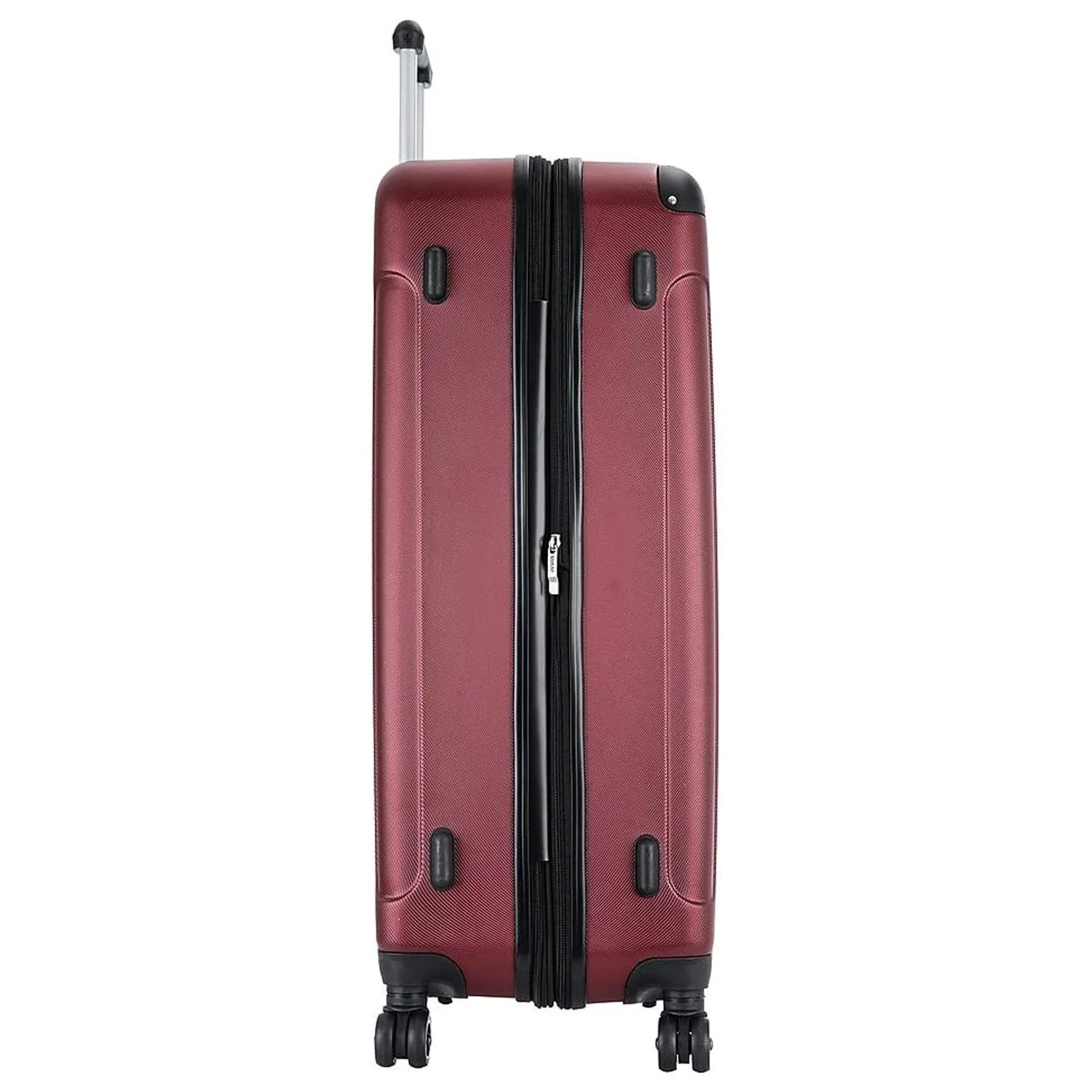 DUKAP INTELY PC/ABS Plastic 4-Wheel Spinner Luggage Wine (DKINT00L-WIN)