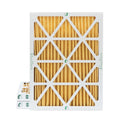3 Pack of 15x20x2 MERV 11 Pleated 2" Inch Air Filters by Glasfloss. Actual Size: 14-1/2 x 19-1/2 x 1-3/4