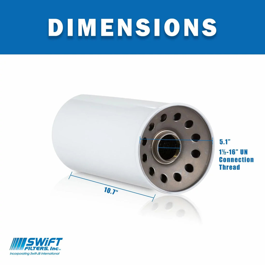 Direct Interchange for FLEETGUARD HF6713in-On Filter Element Microglass Construction 12 Micron
