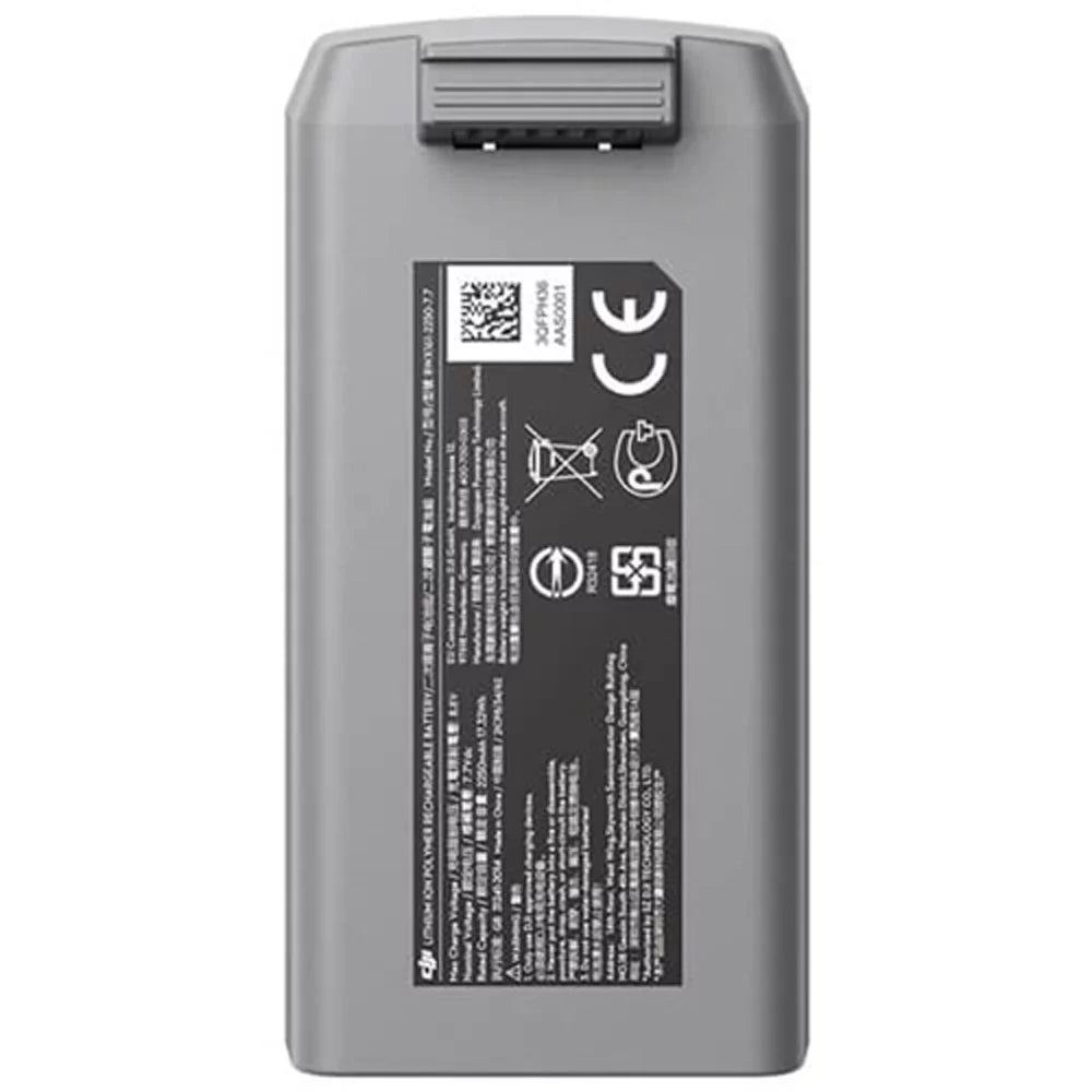 DJI CP.MA.00000326.01 Mini 2 Intelligent Flight Battery 2 Pack Bundle with Deco Gear Hard EVA Case with Zipper for Tablets and GPS 6 Inch