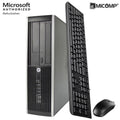 Hp Elite 8100 SFF Dual Core i5 3.2Ghz 8GB RAM 500Gb SSD WiFi Windows 10 Home Desktop Computer - 1 Year Warranty
