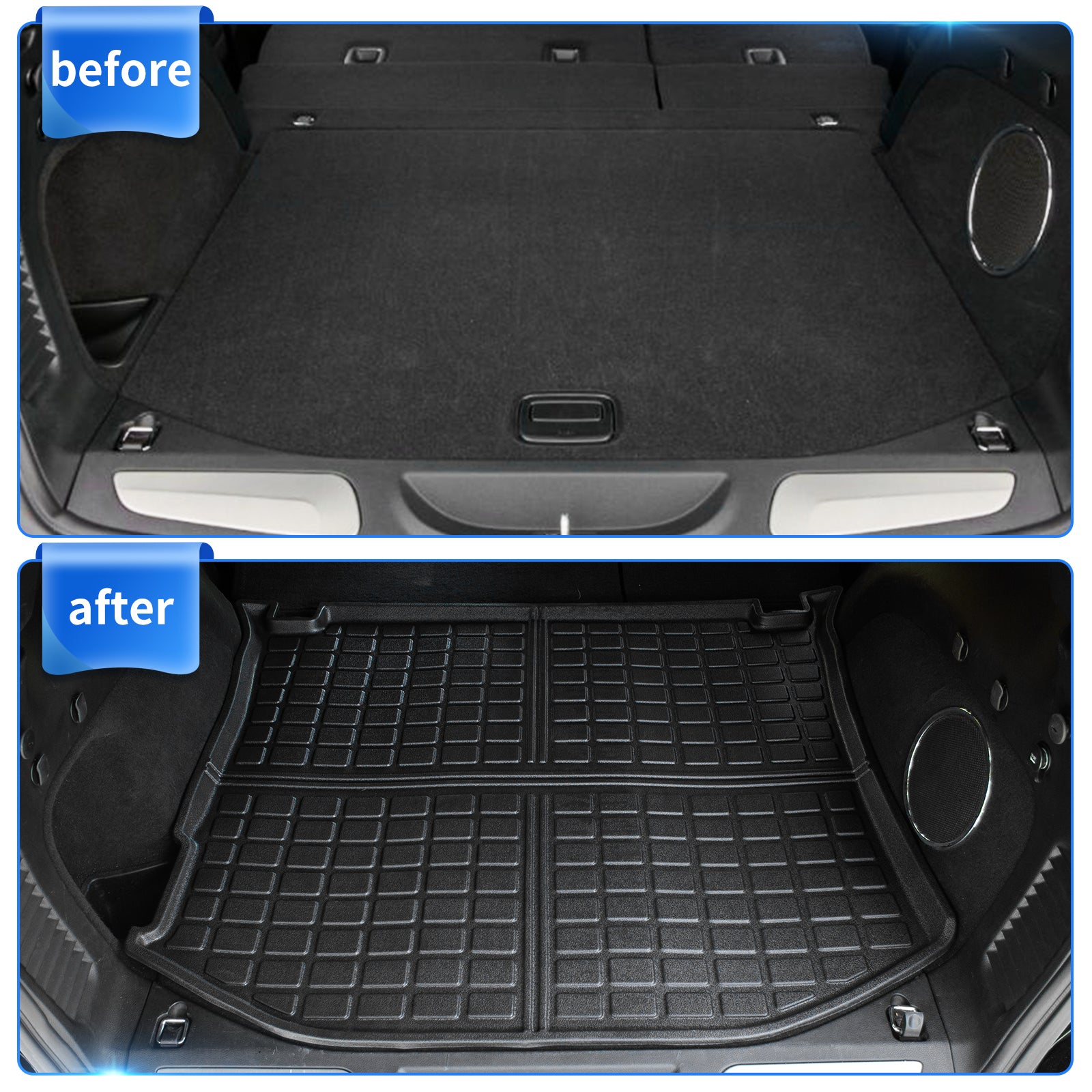 Fit 2011-2021 Jeep Grand Cherokee 2022 2023 Grand Cherokee WK Trunk Mat Cargo Liner