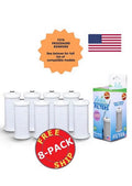 ZUMA Brand , Water and Ice Filter , Model # OPFF-RF300 , Fitting with Frigidaire® NGRG-100 - 8 Pack - Made in U.S.A.