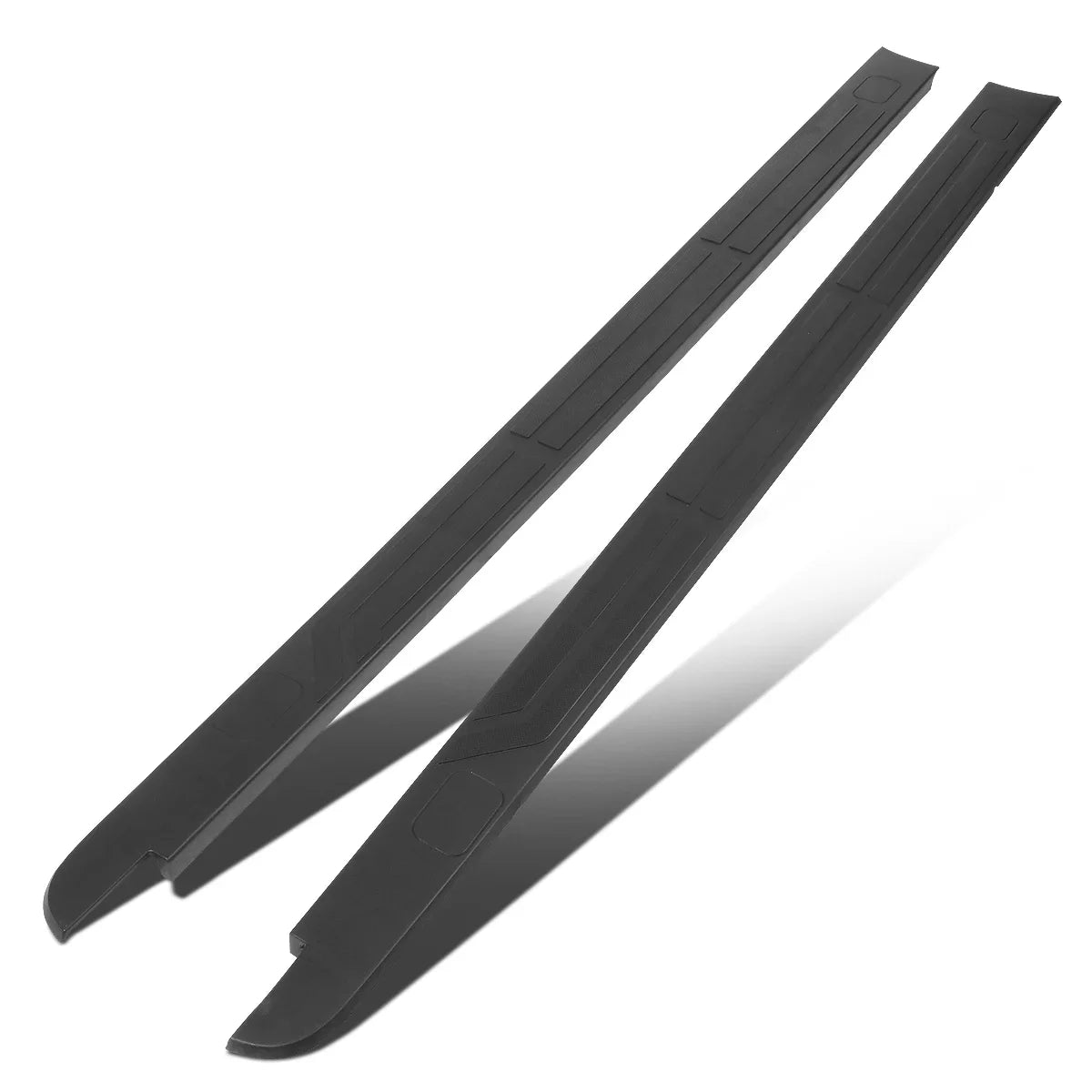 DNA Motoring ZTL-Y-0107 For 2014 to 2020 Toyota Tundra 5.5 ft Factory Style Flat Tailgate Bed Rail Cap Protector Left+Right Side Trim Panel 15 16 17 18 19