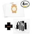 8 Replacement Kirby Kirby Legend II Vacuum Bags with 7-Piece Kit - Suitable Kirby 204811, Universal Vacuum Bags. Fits Style F, G and Sentria Models. (4-Pack, 2 Bags Per Pack)