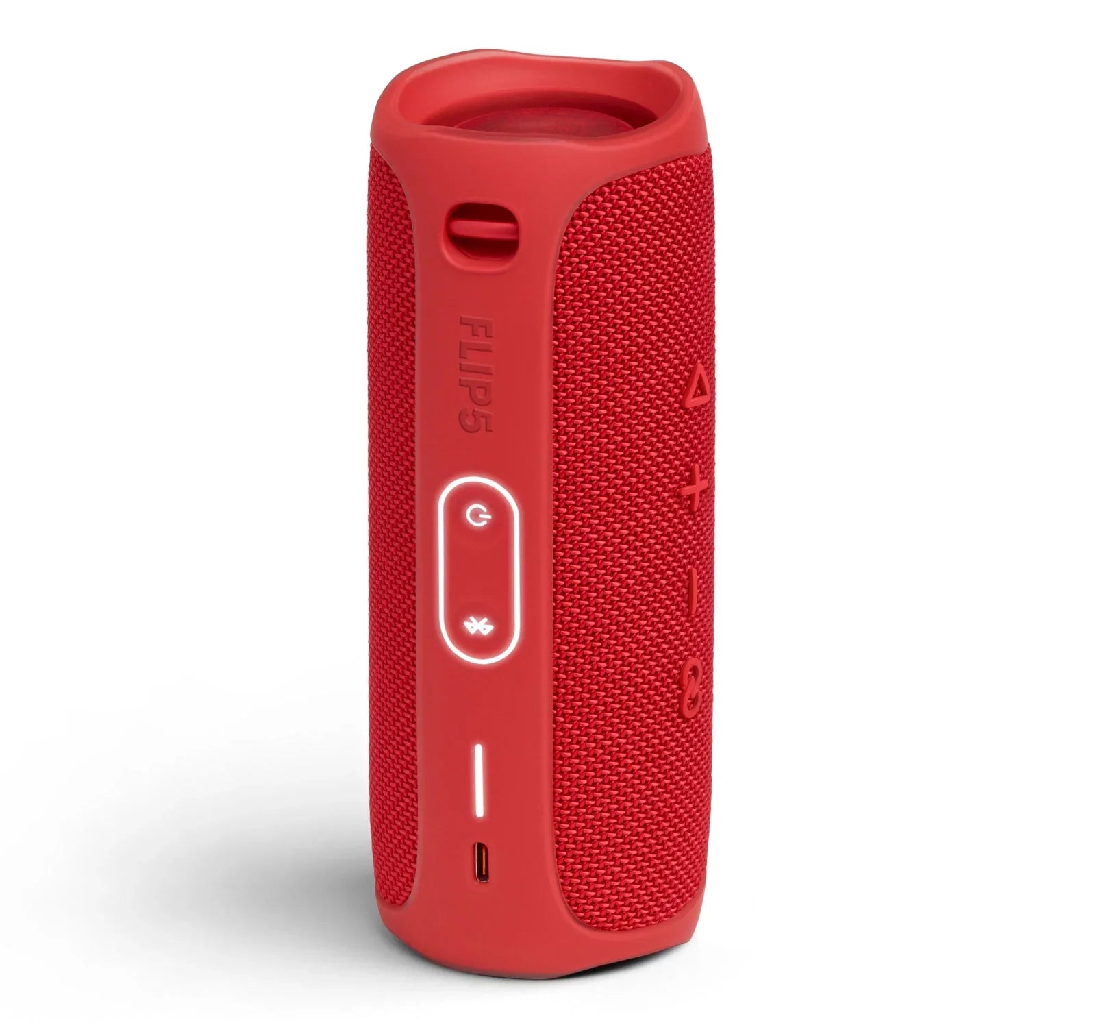 Restored JBL Flip 5 Red Portable Bluetooth Speaker (Refurbished)