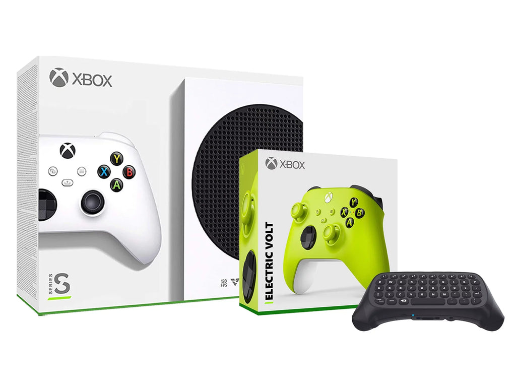 Microsoft Xbox Series S 512GB All-Digital Console with Extra Electric Volt Controller and Wireless Controller Keypad