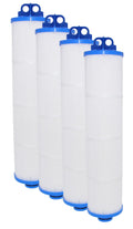 Neo-Pure BB150-PH50 Big Bubba 50 Micron Pleated Filter Cartridge Fitting with Watts BBC-150-P50 Big Bubba BBH-150 housing (4 Pack)