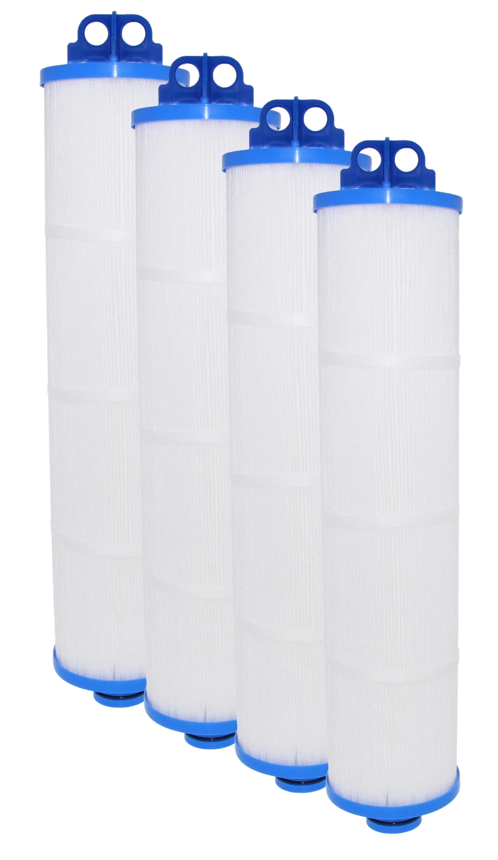 Neo-Pure BB150-PH50 Big Bubba 50 Micron Pleated Filter Cartridge Fitting with Watts BBC-150-P50 Big Bubba BBH-150 housing (4 Pack)