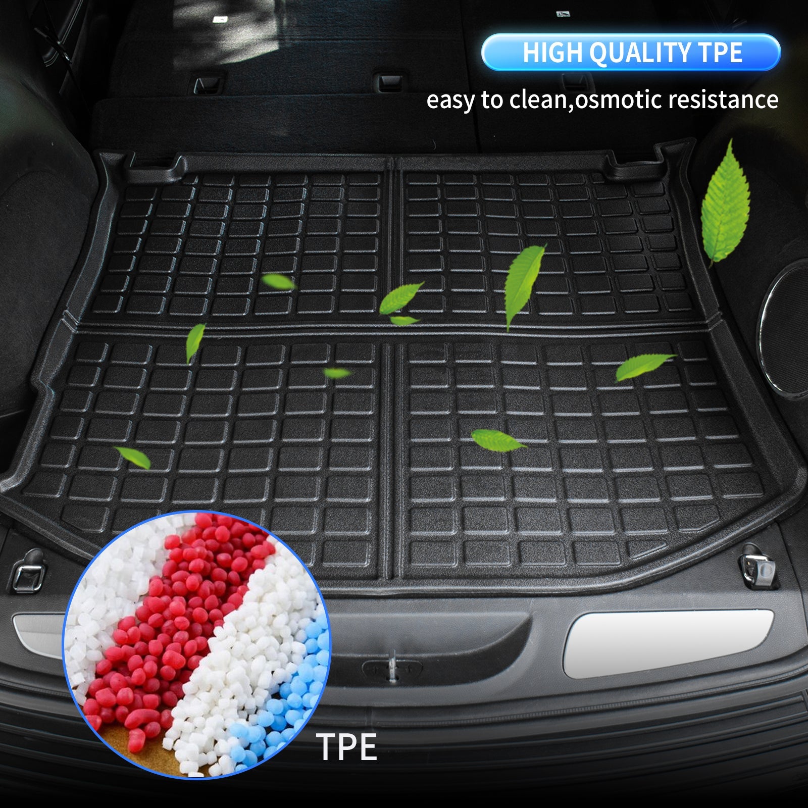 Fit 2011-2021 Jeep Grand Cherokee 2022 2023 Grand Cherokee WK Trunk Mat Cargo Liner