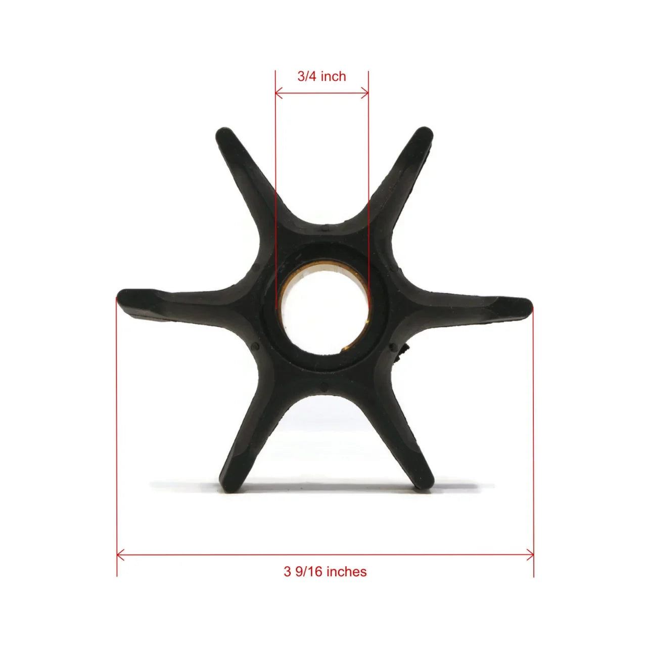 The ROP Shop | Water Pump Impeller, Housing Kit For Johnson, Evinrude 0391049, 391049 Outboard