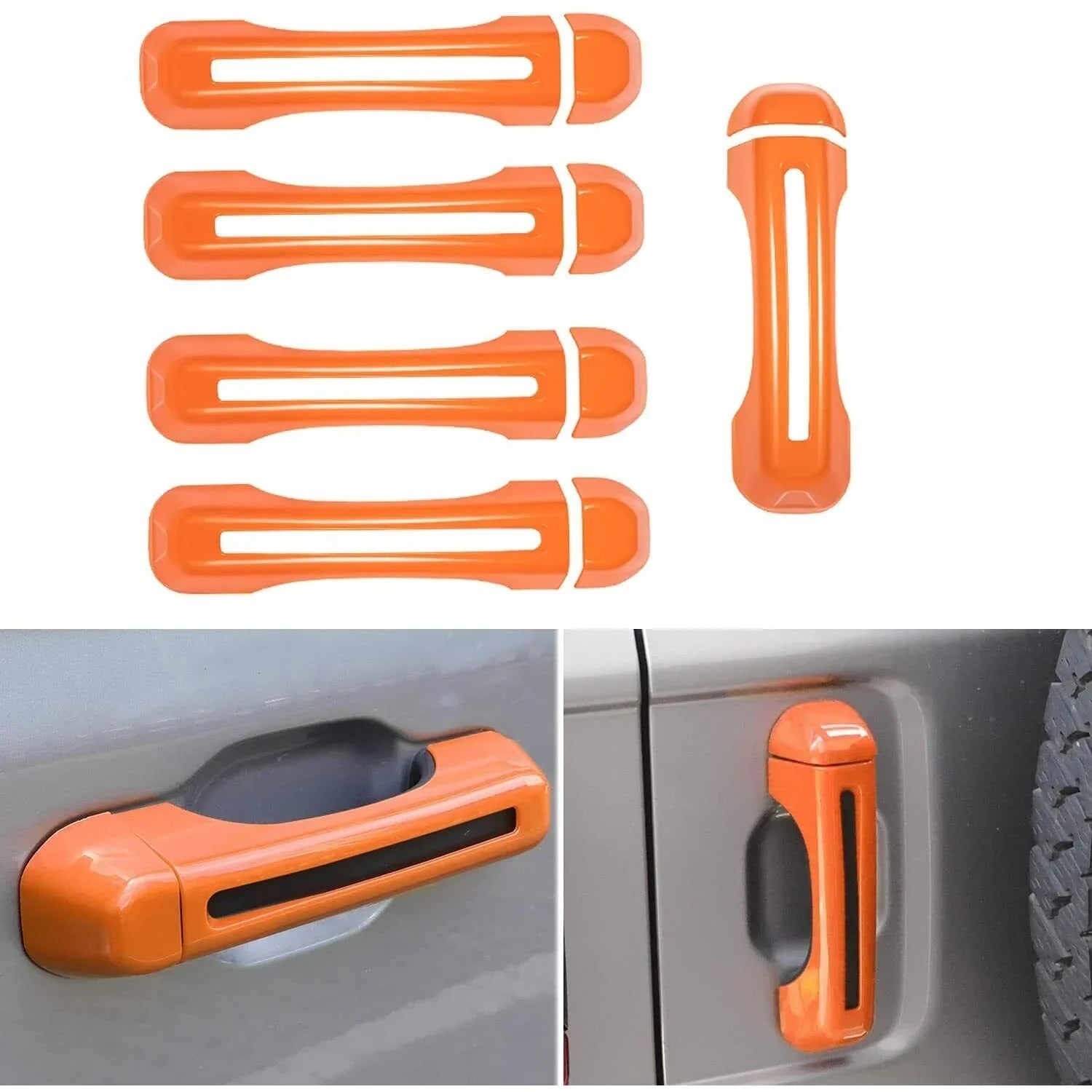 Teledu 10X Door & Tailgate Handle Shield Trim JLU 4Door