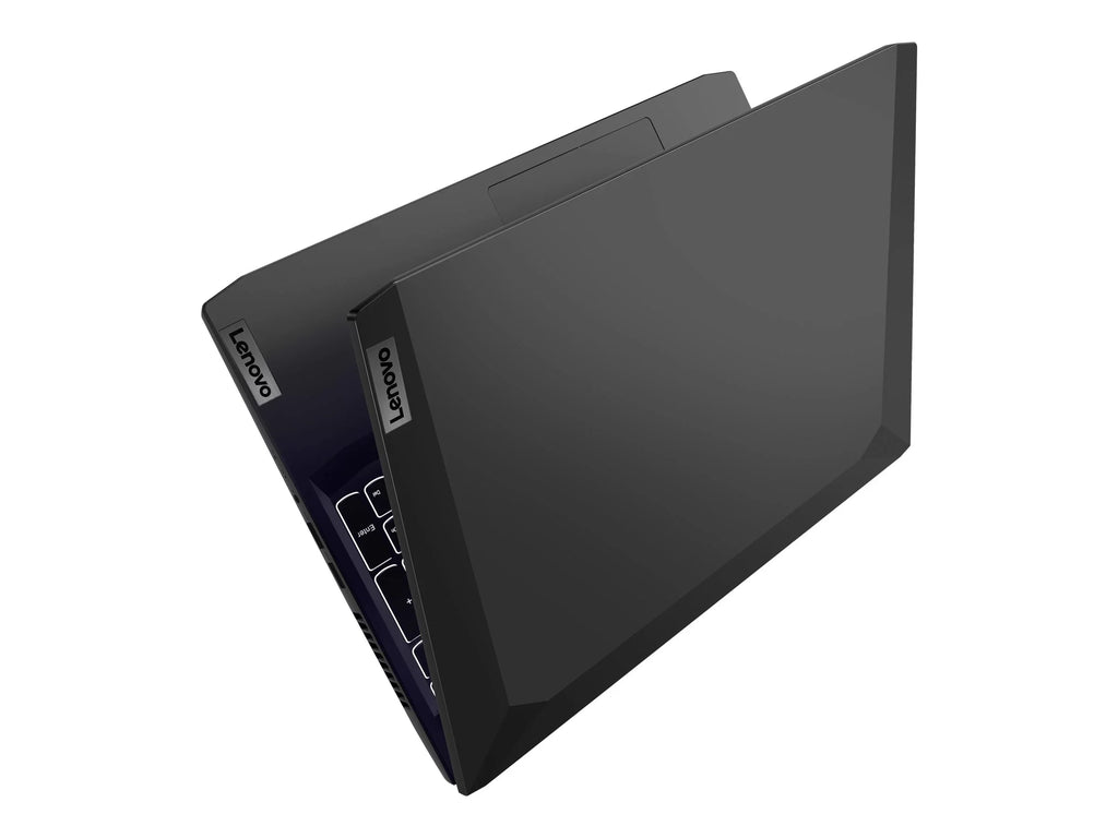 Lenovo IdeaPad Gaming 3 15ACH6 82K2 - 180-degree hinge design - AMD Ryzen 7 - 5800H / up to 4.4 GHz - Win 11 Home - GF RTX 3050 - 16 GB RAM - 512 GB SSD NVMe - 15.6" IPS 1920 x 1080 (Full HD) @ 120 Hz - 802.11a/b/g/n/ac/ax - shadow black - kbd: US