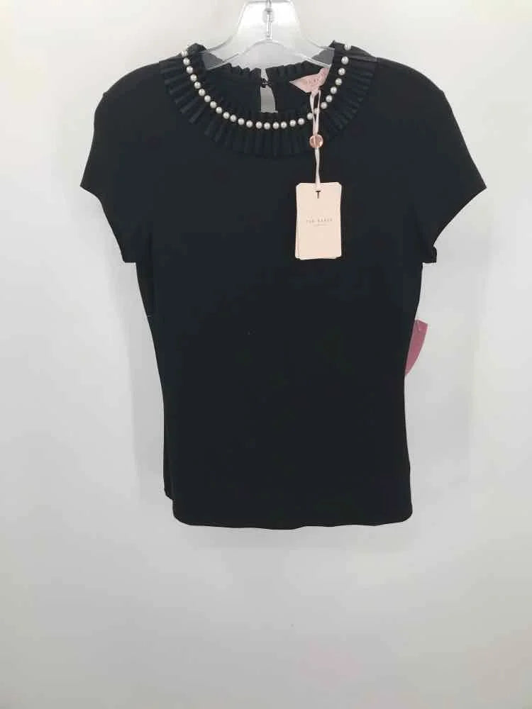 Pre-Owned Ted Baker Black Size 6 Blouse