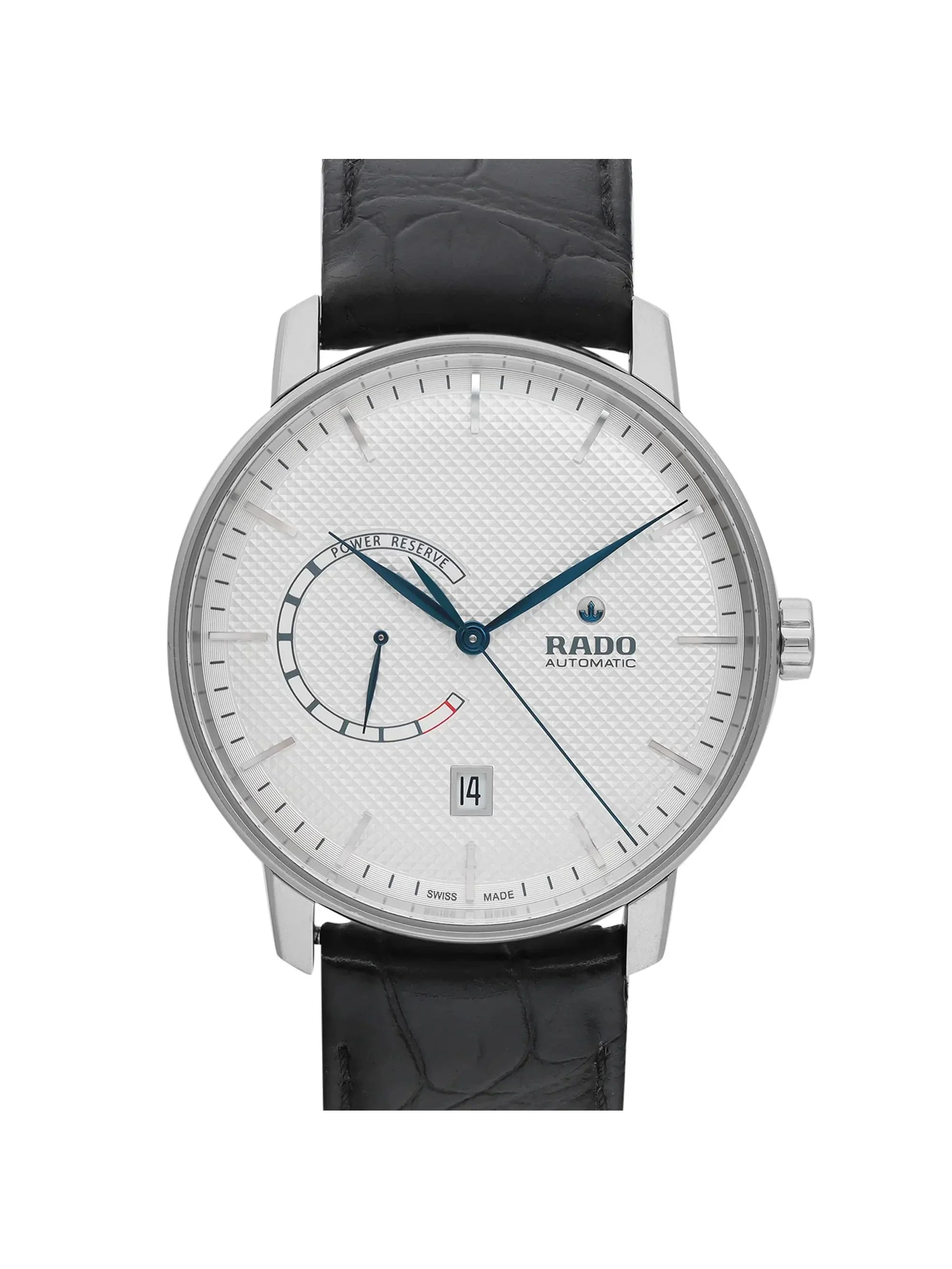 Pre-owned Rado Coupole Classic XL Steel Automatic Men Watch R22878015 (Good)