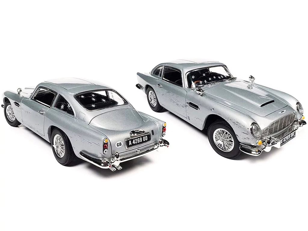 Aston Martin DB5 Damage with Bullet Holes Limited (James Bond 007) 1/18 CP7840