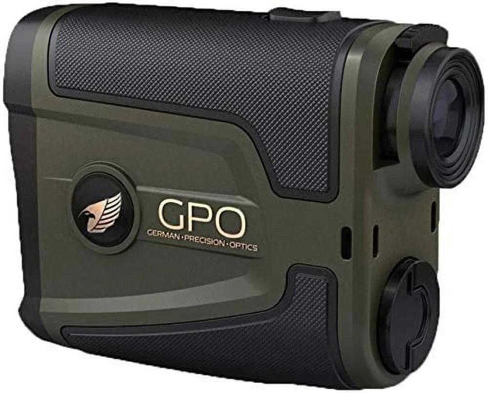 German Precision Optics RangeTracker 1800 6x20mm Rangefinder, Green