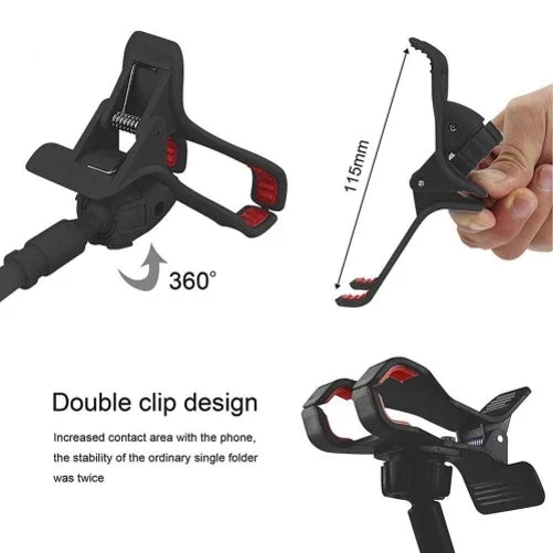 Stand Clip Holder for Jitterbug Smart3 Phone - Desk Bed Mount Lazy Arm Long Gooseneck Flexible Z7V Suitable With Lively Jitterbug Smart 3 Model