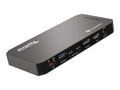 Plugable USB-C and Thunderbolt Dock - 40Gbps with 96W Charging, Fitting with Mac and Windows Laptops, DisplayPort and HDMI, 2x USB-C, 3x USB 3.0, Gigabit Ethernet, Audio Jack