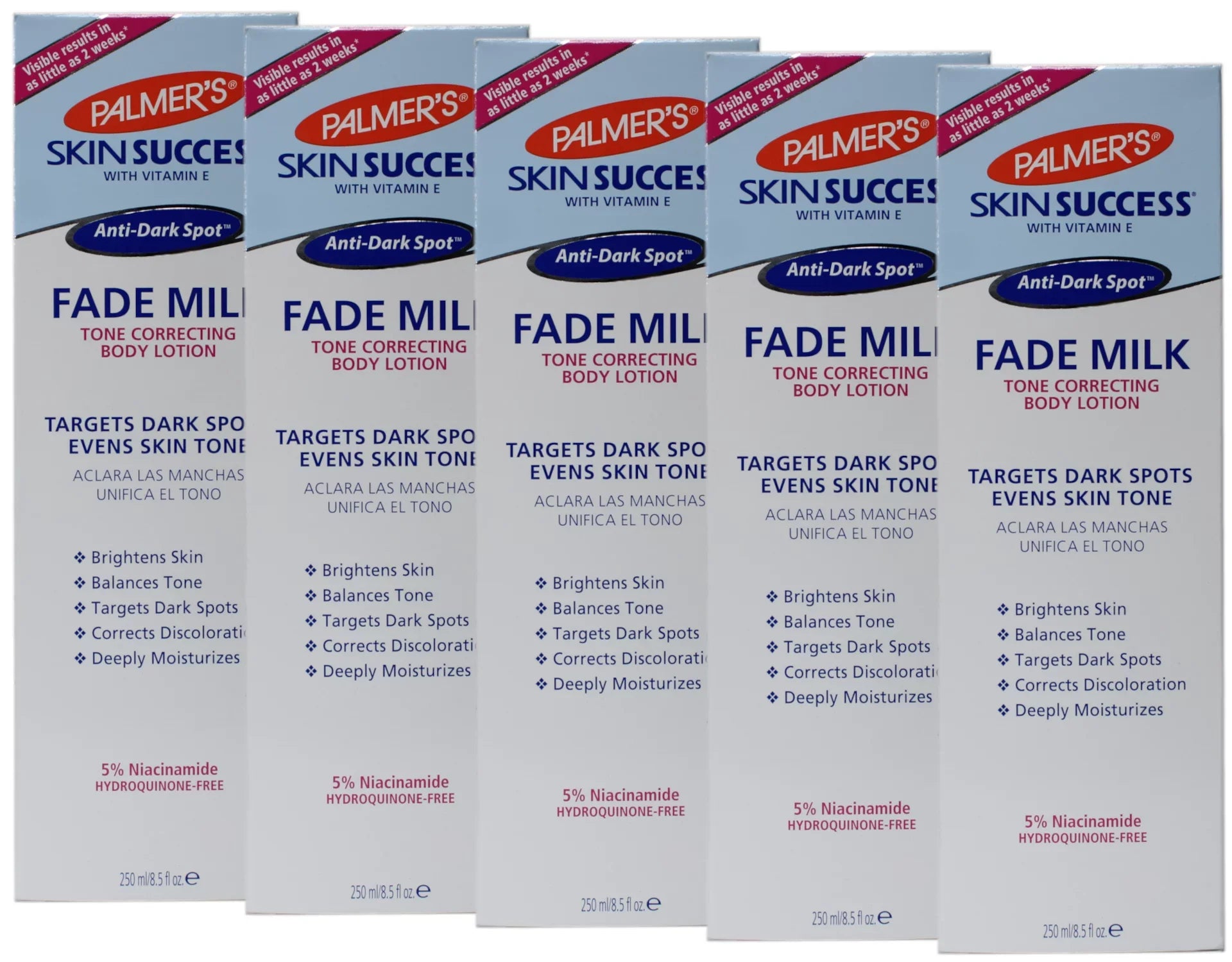 Palmer's Skin Success Anti-Dark Spot Fade Milk Body Lotion 8.5 fl oz Pack of 5