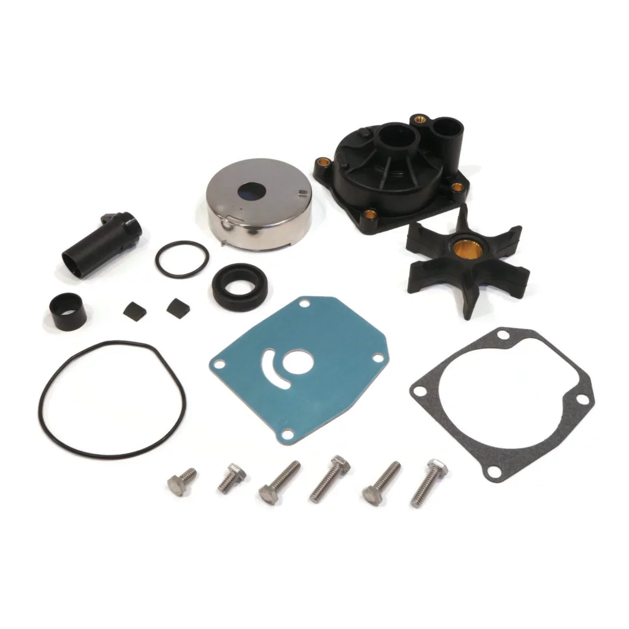 The ROP Shop | Water Pump Impeller, Housing Kit For Johnson, Evinrude 0391049, 391049 Outboard