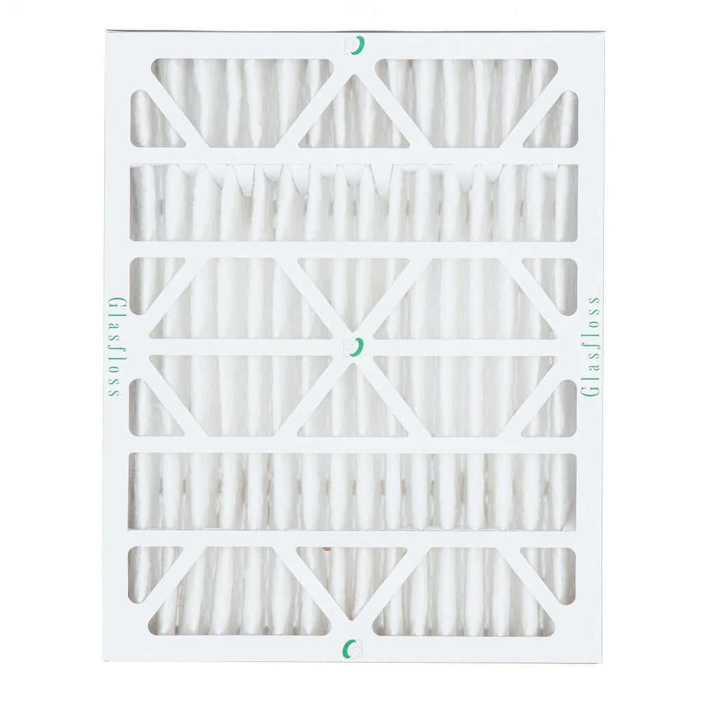 20x24x4 MERV 10 Pleated AC Furnace Air Filters by Glasfloss Industries. ( 3 Pack ) Exact Size: 19-3/8 x 23-3/8 x 3-3/4