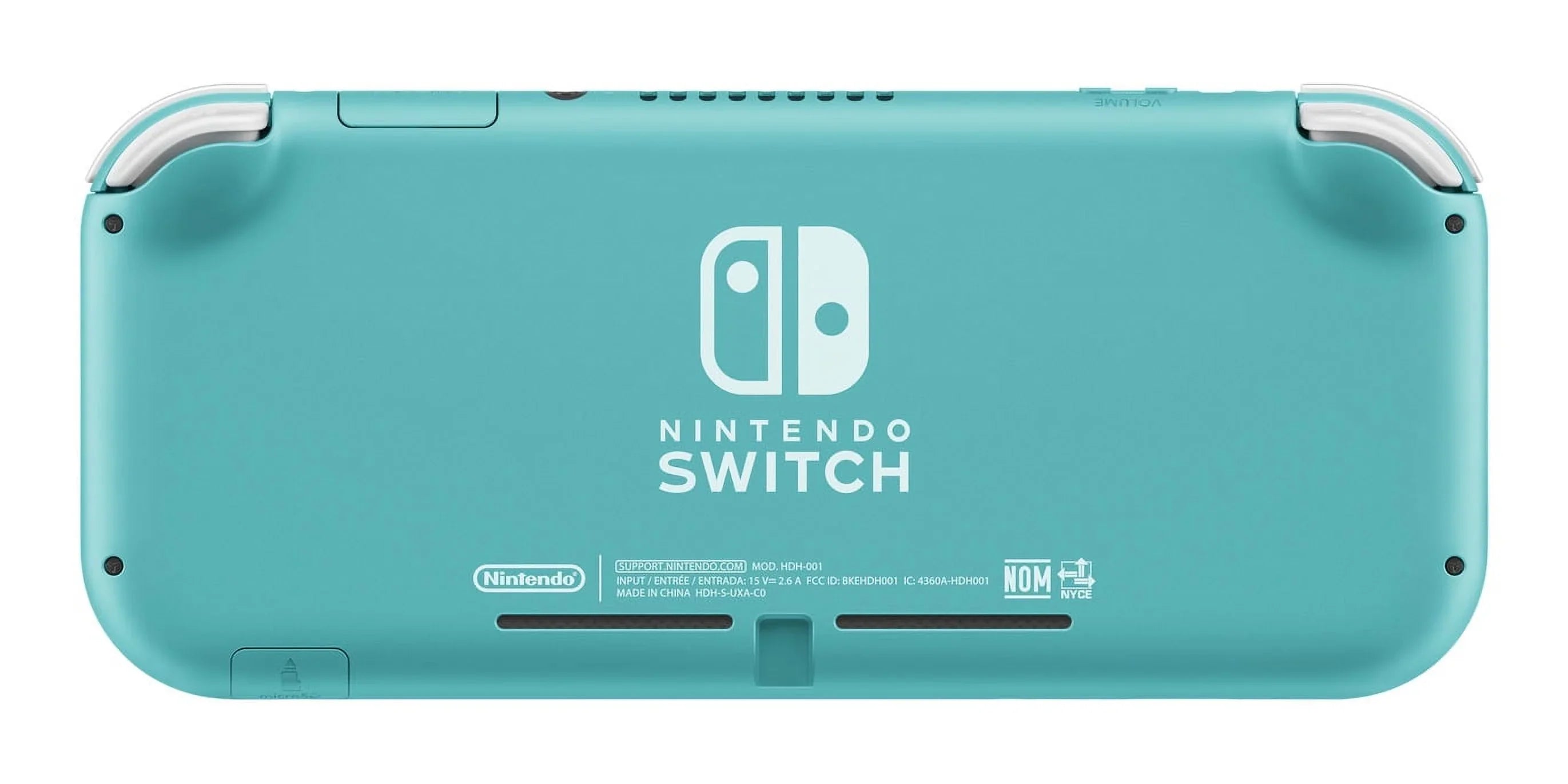 Nintendo Switch Lite (Turquoise) Bundle with 6Ave Cleaning Cloth + Pokemon Shield