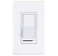 Cloudy Bay in Wall Dimmer Switch for LED Light/CFL/Incandescent,3-Way Single Pole Dimmable Slide,600 Watt Wrap Plate Included