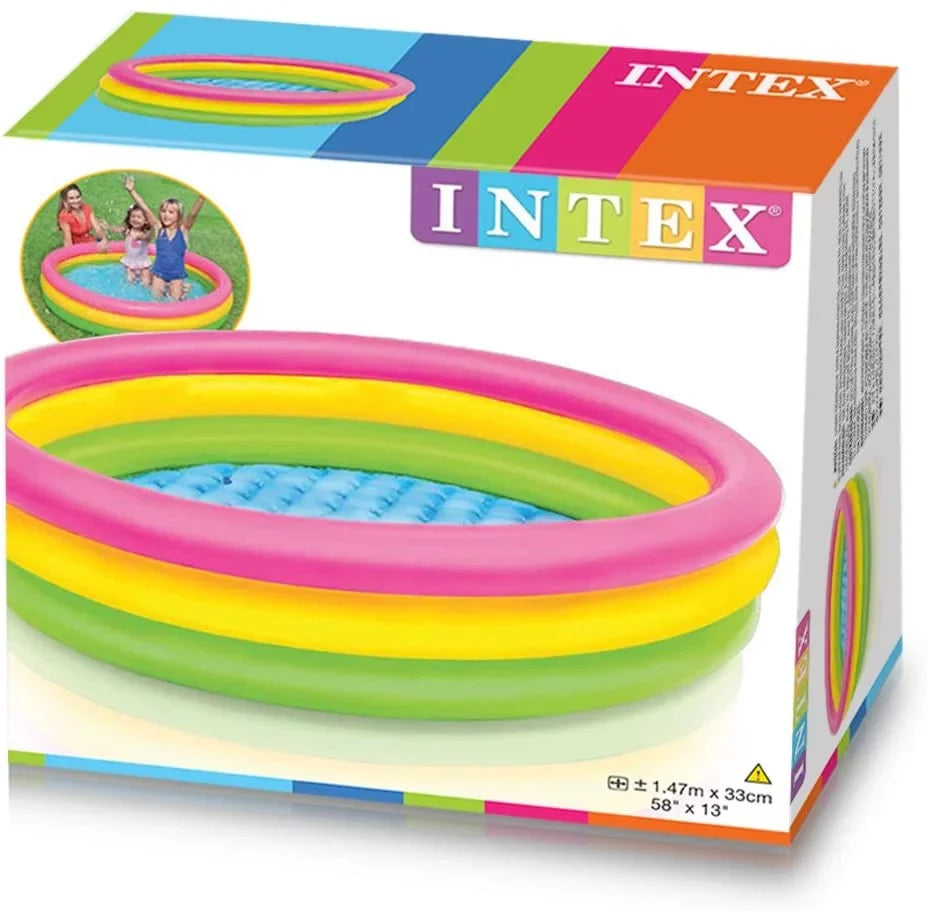 Intex 58in x 13in Sunset Glow Pool Make a splash this summer with the, Each
