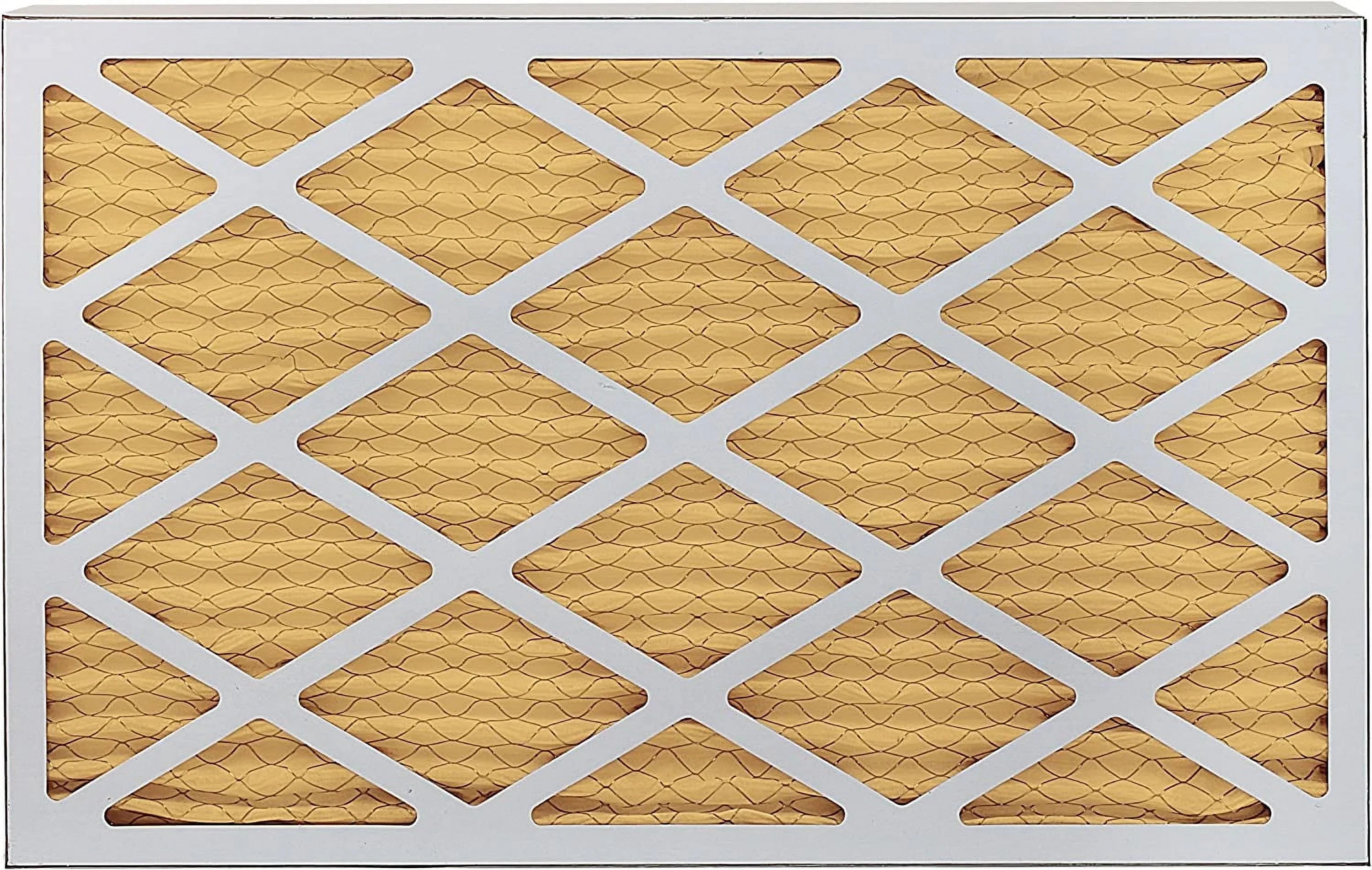 Filterbuy 17x25x1 MERV 11 Pleated HVAC AC Furnace Air Filters (2-Pack)