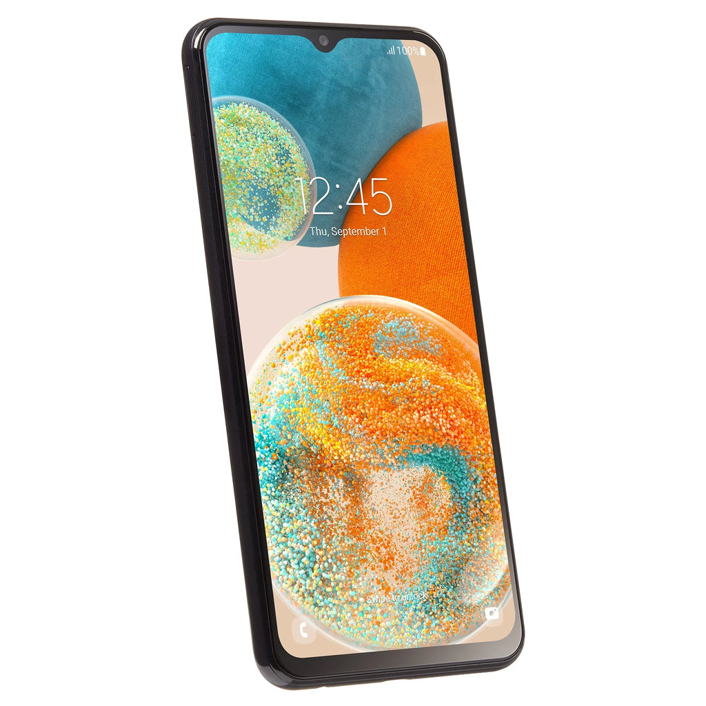 Walmart Family Mobile Samsung Galaxy A23 5G, 64GB, Black- Prepaid Smartphone [Locked to Walmart Family Mobile]
