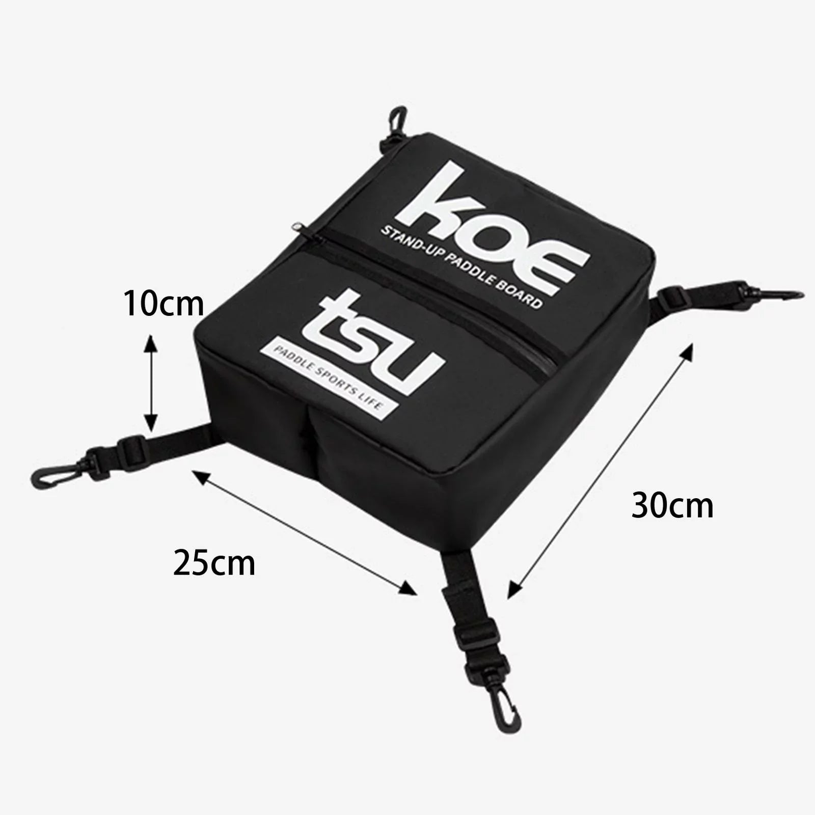 Paddle Board Deck Bag PU with Carry Handle for Surfing Kayaking Party