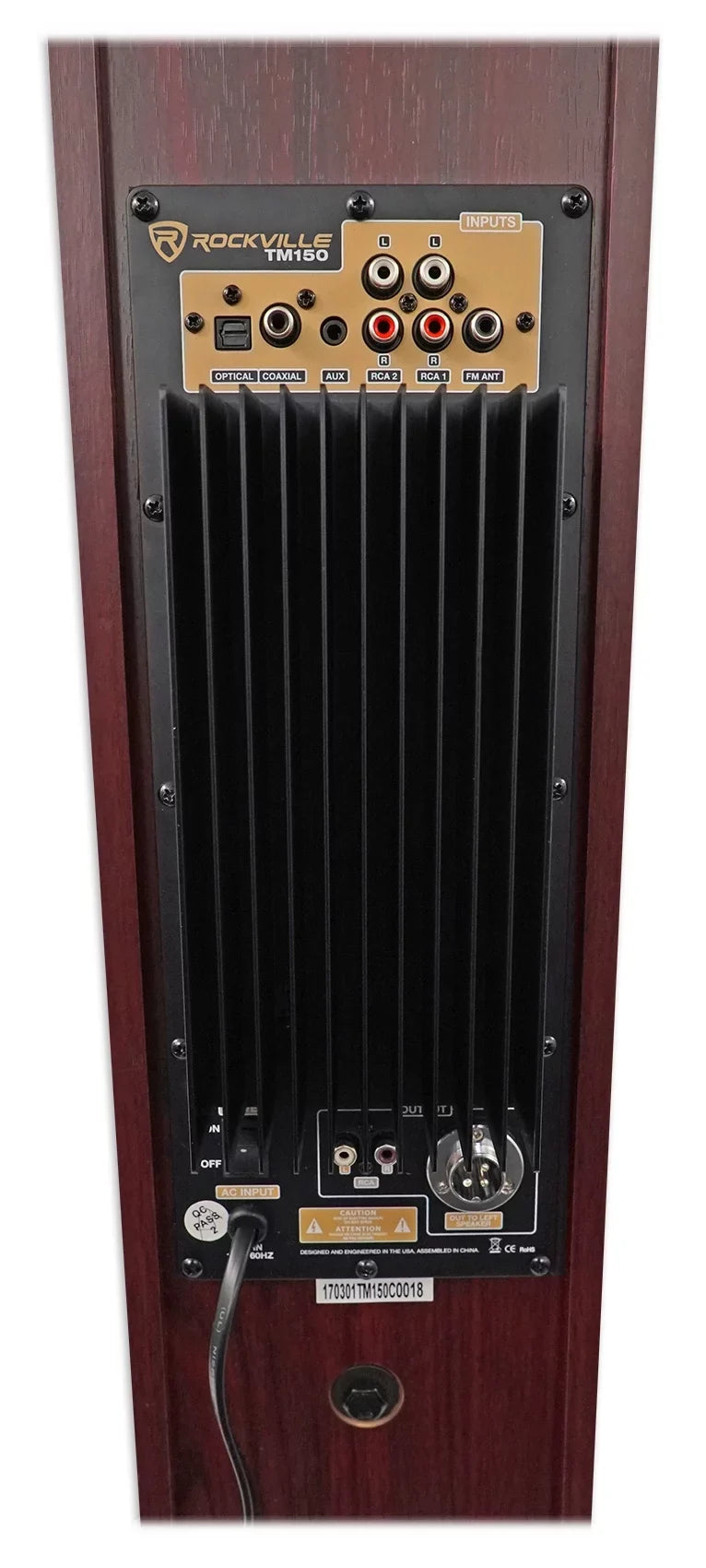 Tower Speaker Home Theater System w/Sub For LG SK8000 Television TV-Wood