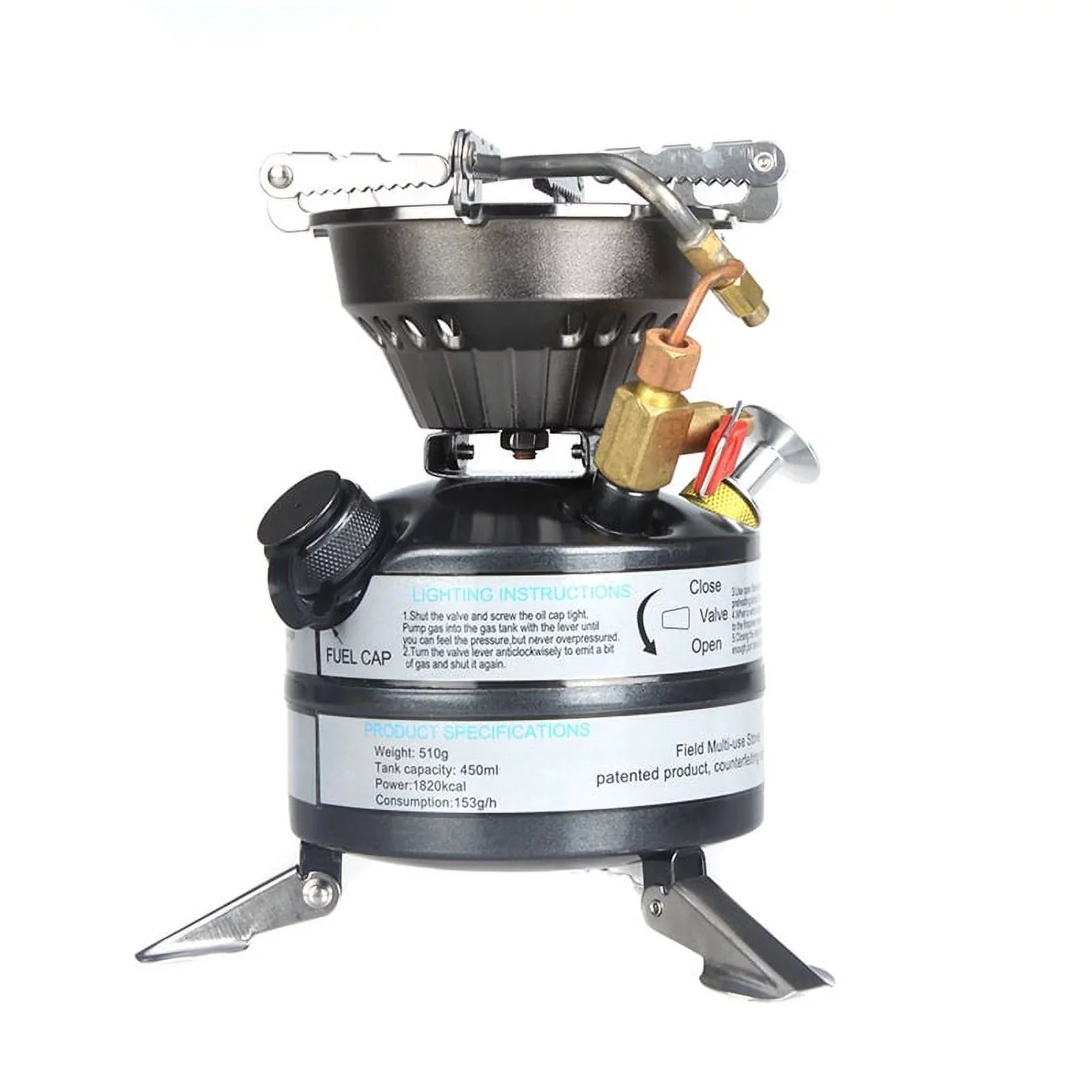 BRS Portable One-piece Gasoline Stove Camping Picnic Hiking