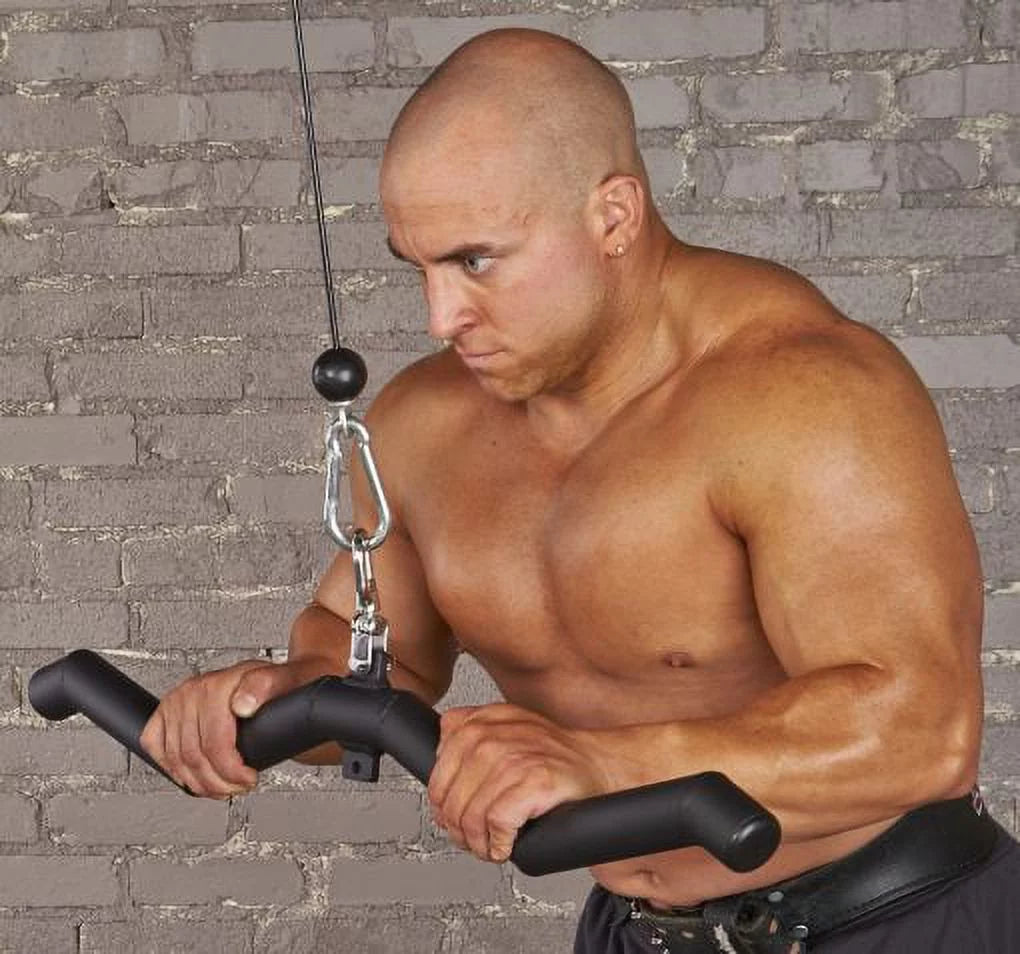 LPG Muscle Hog Legs SUB PRIMAL 1-3/4" Fat Triceps / Biceps Bar Cable Attachment