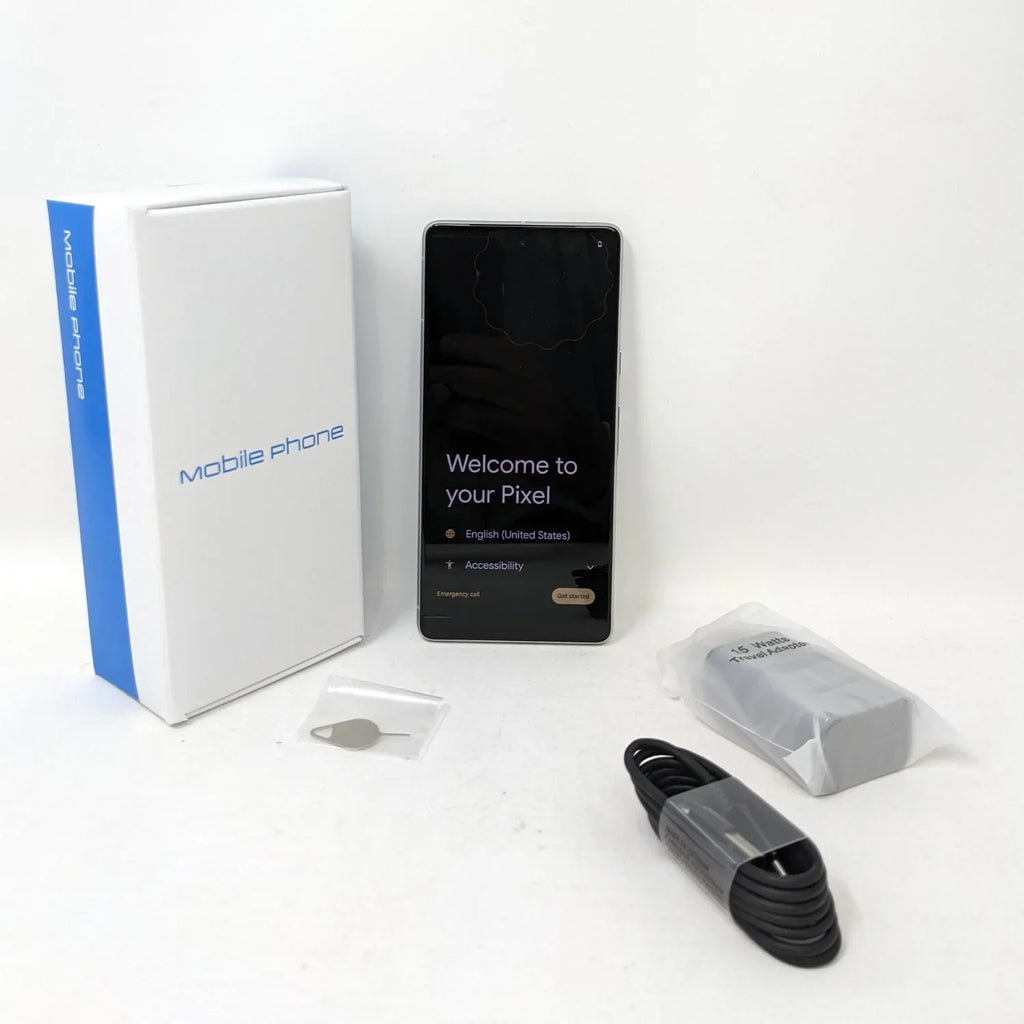 Pre-Owned Google Pixel 7 256GB GVU6C Factory Unlocked 6.3" 8GB RAM 50 MP Phone - Snow (Like New)
