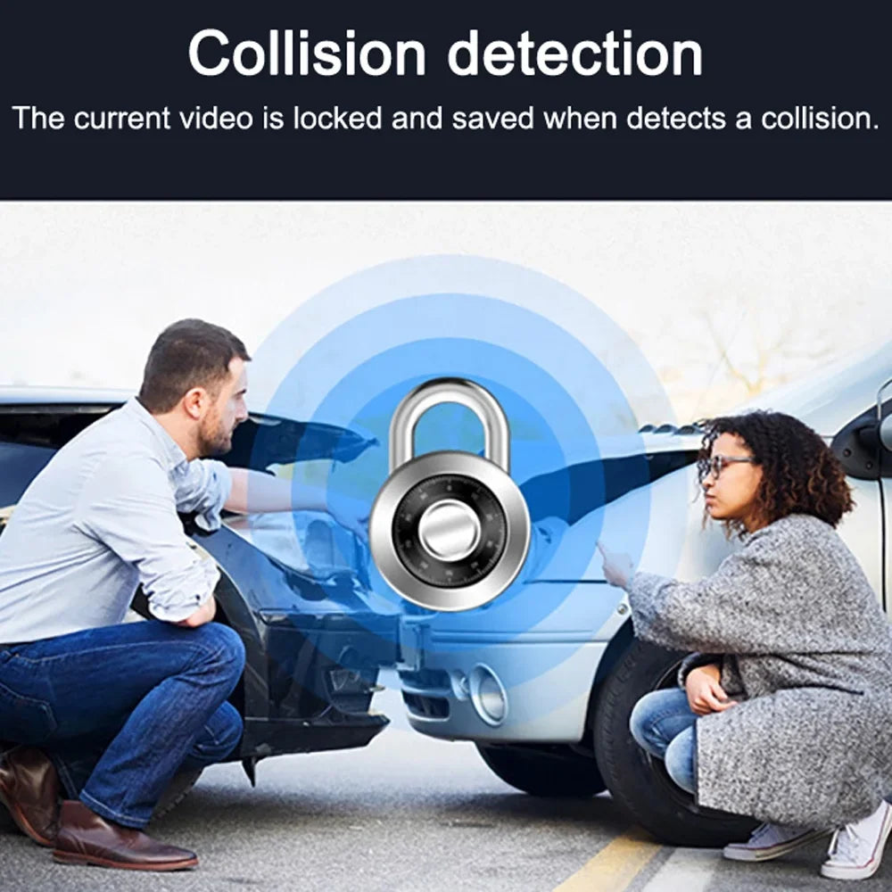 Spirastell Dashcam,Auto WIFI Wide Car Clear Car Auto Car Camera Dashcam Car Auto Safety Wide Auto Rearview Mirror Car Rearview Video Car - 3 Cameras Wide Mirror Dash Cam Dash Cam - Dashcam 3 Car